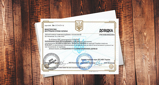 Легализация справки о несудимости фото 2